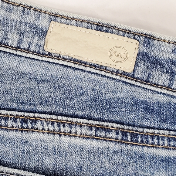 AG Adriano Goldschmied Middi Ankle Acid Wash Jeans - Picture 10 of 10